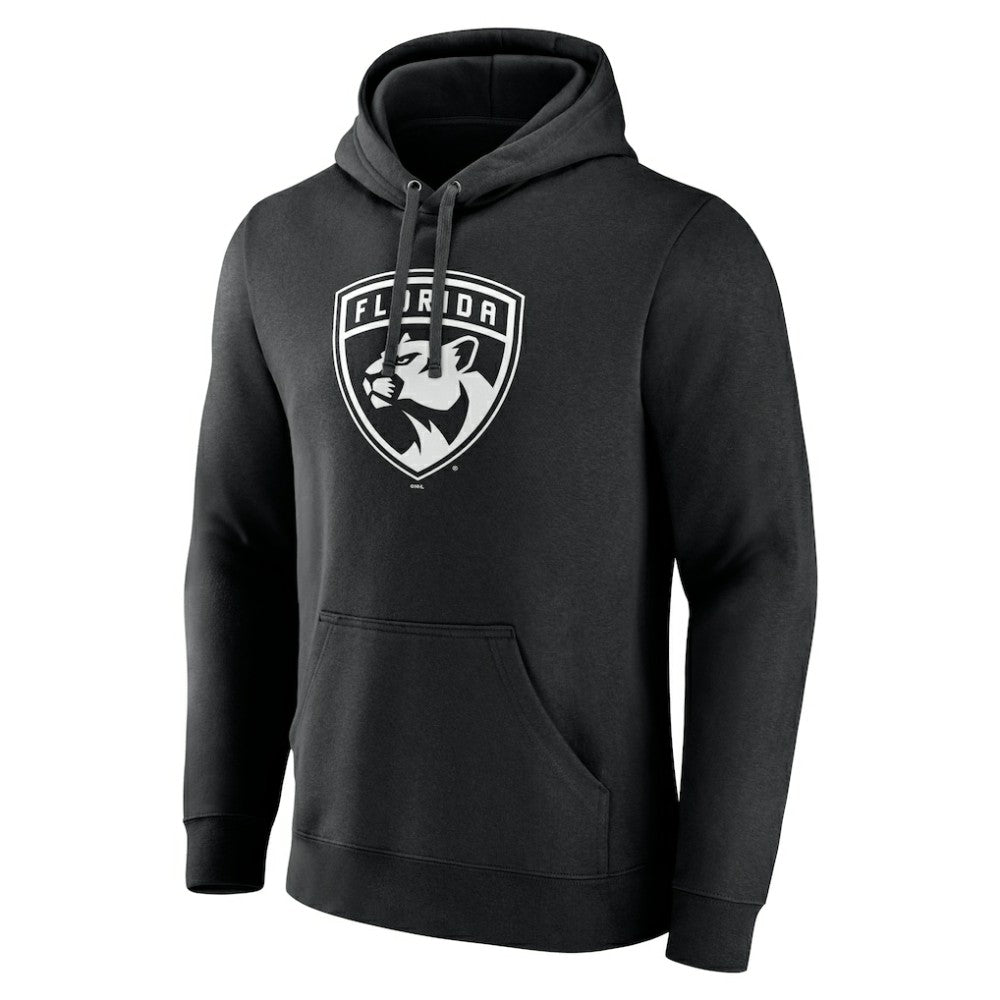 Florida Panthers Personalized Name & Number Monochrome Pullover Hoodie - Black - NHL 201281489