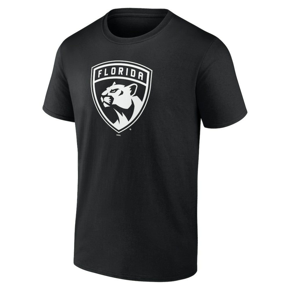 Florida Panthers Personalized Name & Number Monochrome T-Shirt - Black - NHL 201281490