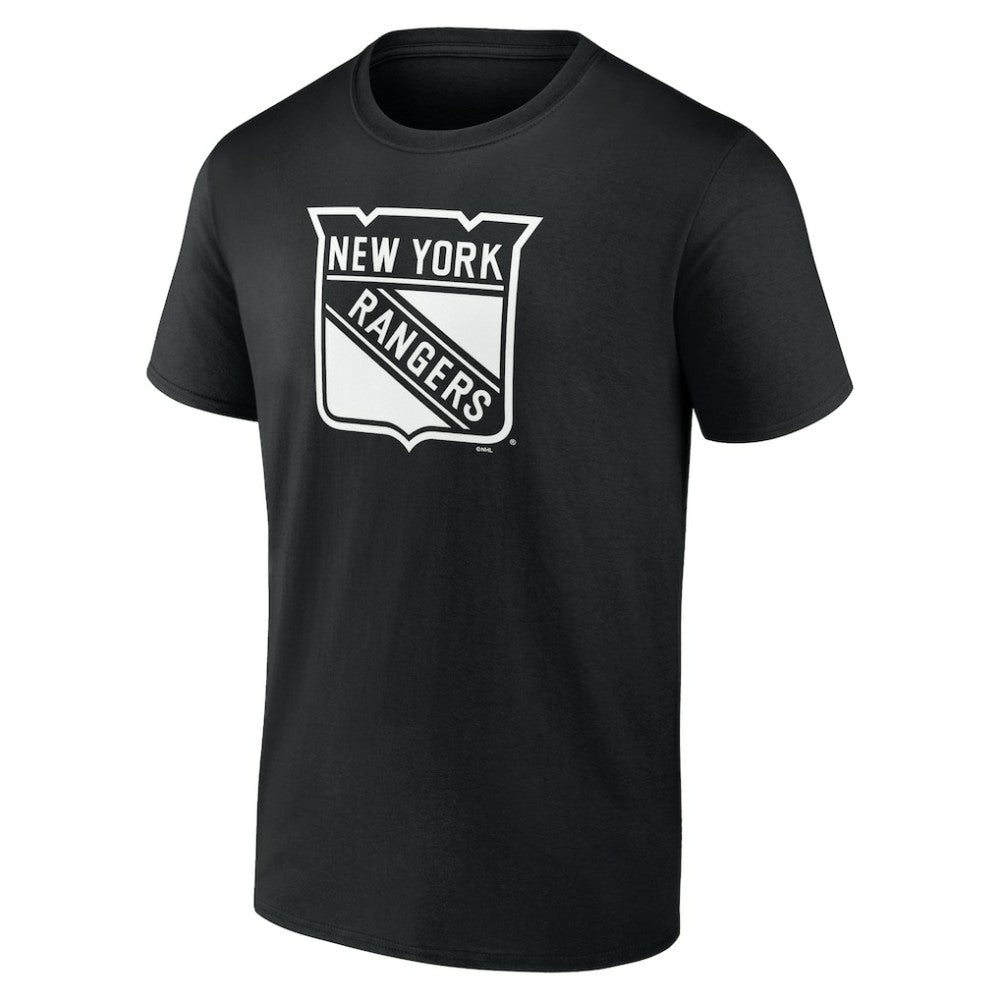 New York Rangers Personalized Name & Number Monochrome T-Shirt - Black - NHL 201281532