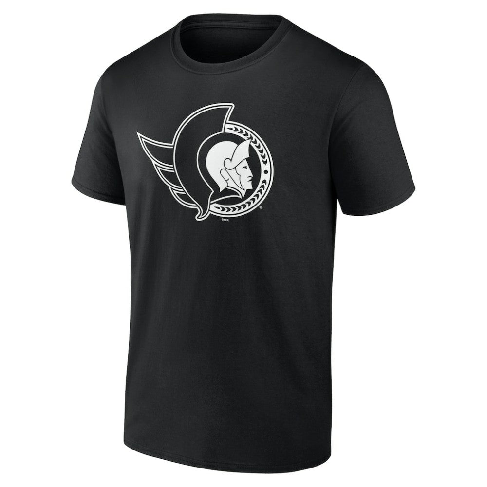 Ottawa Senators Personalized Name & Number Monochrome T-Shirt - Black - NHL 201281538