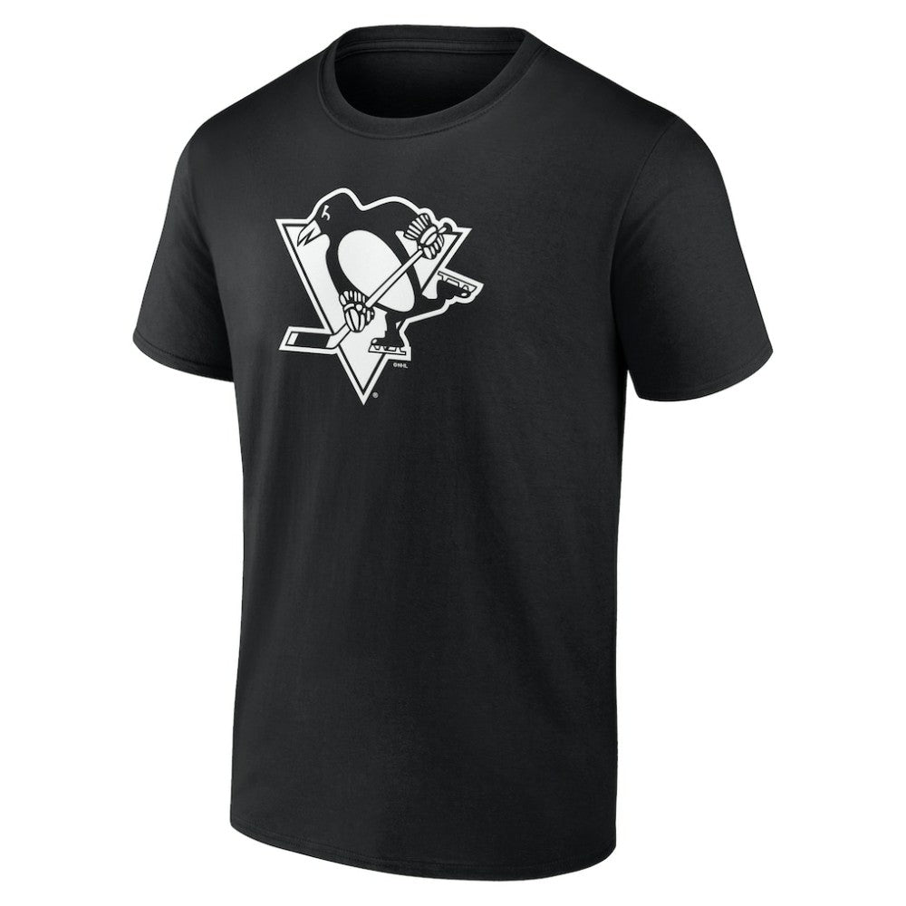 Pittsburgh Penguins Personalized Name & Number Monochrome T-Shirt - Black - NHL 201281550