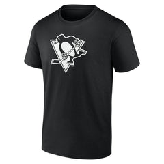 Pittsburgh Penguins Personalized Name & Number Monochrome T-Shirt - Black - NHL 201281550