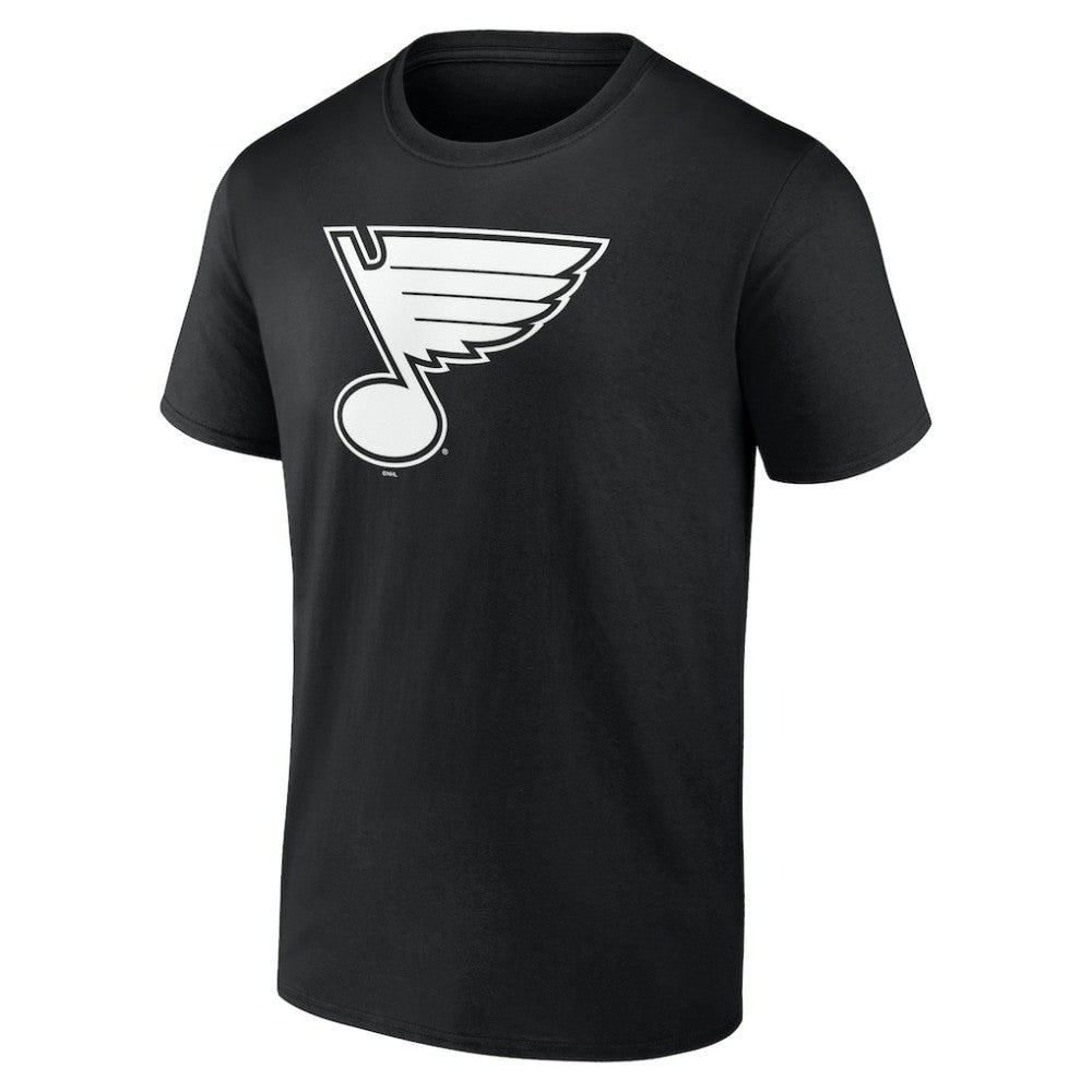 St. Louis Blues Personalized Name & Number Monochrome T-Shirt - Black - NHL 201281568