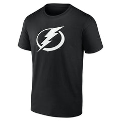 Tampa Bay Lightning Personalized Name & Number Monochrome T-Shirt - Black - NHL 201281574