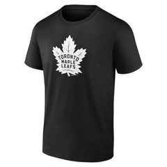 Toronto Maple Leafs Personalized Name & Number Monochrome T-Shirt - Black - NHL 201281580
