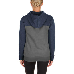 Dallas Cowboys New Era Women's Color-Block Full-Zip Hoodie Gray