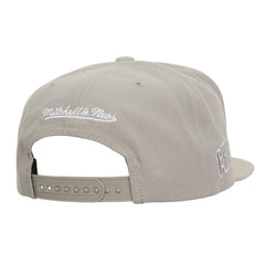 Chicago Cubs Mitchell & Ness Snapback Hat - Gray - Mitchell & Ness Lifestyle