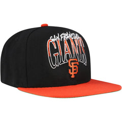 San Francisco Giants Mitchell & Ness Rise Up Snapback Hat - Black - Mitchell & Ness Online