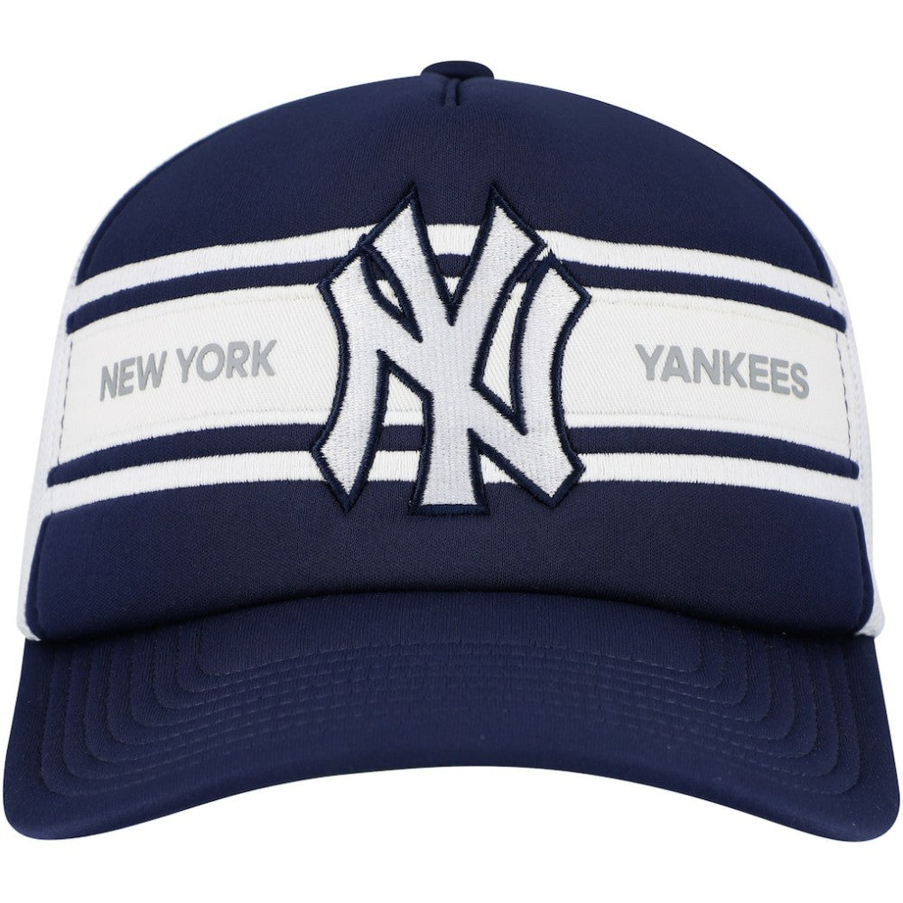 New York Yankees Sideline Trucker Adjustable Hat - Navy - MLB Lifestyle
