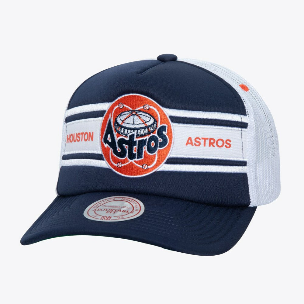 Houston Astros Sideline Trucker Adjustable Hat - Navy - MLB Discount
