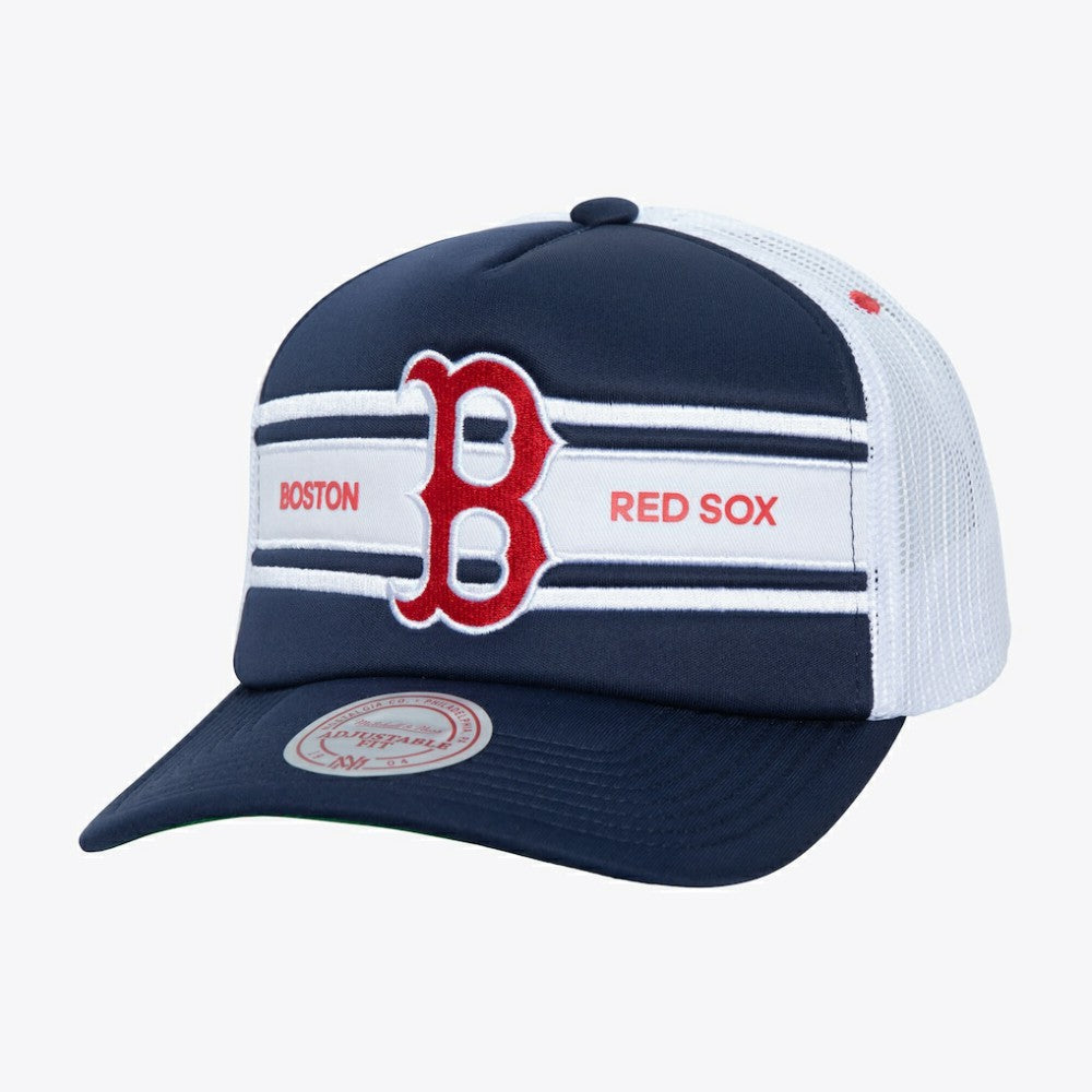 Boston Red Sox Sideline Trucker Adjustable Hat - Navy - MLB Sale