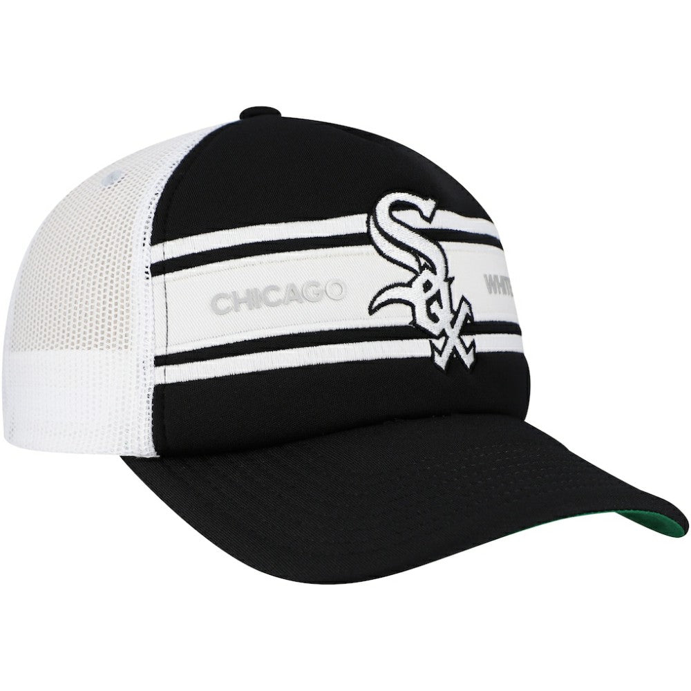 Chicago White Sox Sideline Trucker Adjustable Hat - Black - MLB Online