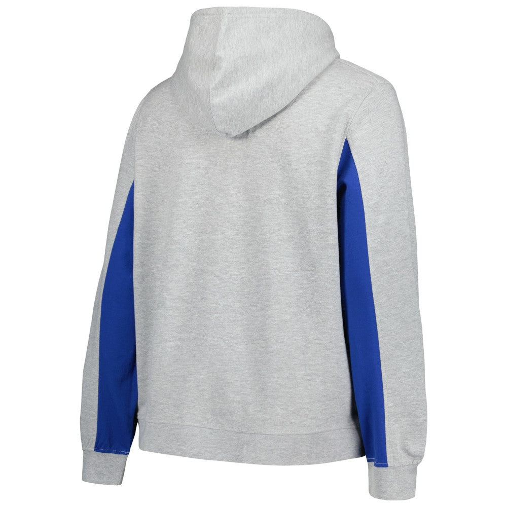 Los Angeles Dodgers Profile Women's Plus Size Pullover Jersey Hoodie - Heather Gray - MLB on Sale