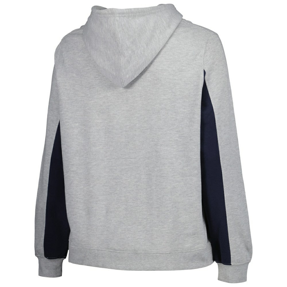 Boston Red Sox Profile Women's Plus Size Pullover Jersey Hoodie - Heather Gray - MLB on Sale
