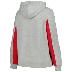 St. Louis Cardinals Profile Women's Plus Size Pullover Jersey Hoodie - Heather Gray - MLB Online