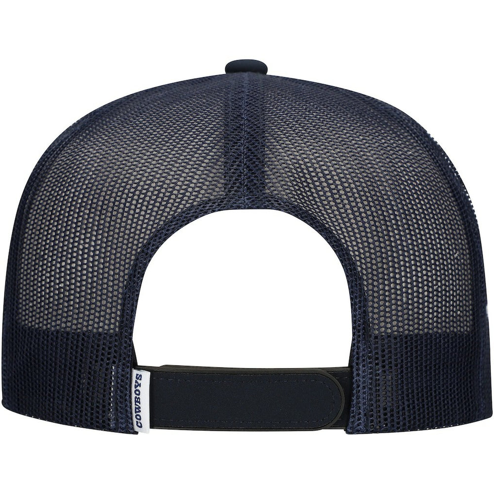 Dallas Cowboys HOOey San Antonio Trucker Snapback Hat – White/Navy