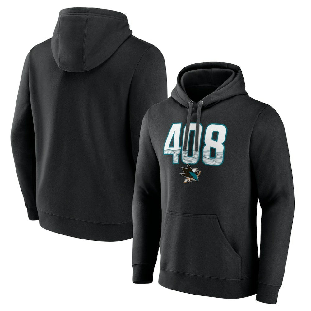 San Jose Sharks Native Pullover Hoodie - Black - NHL 201291249