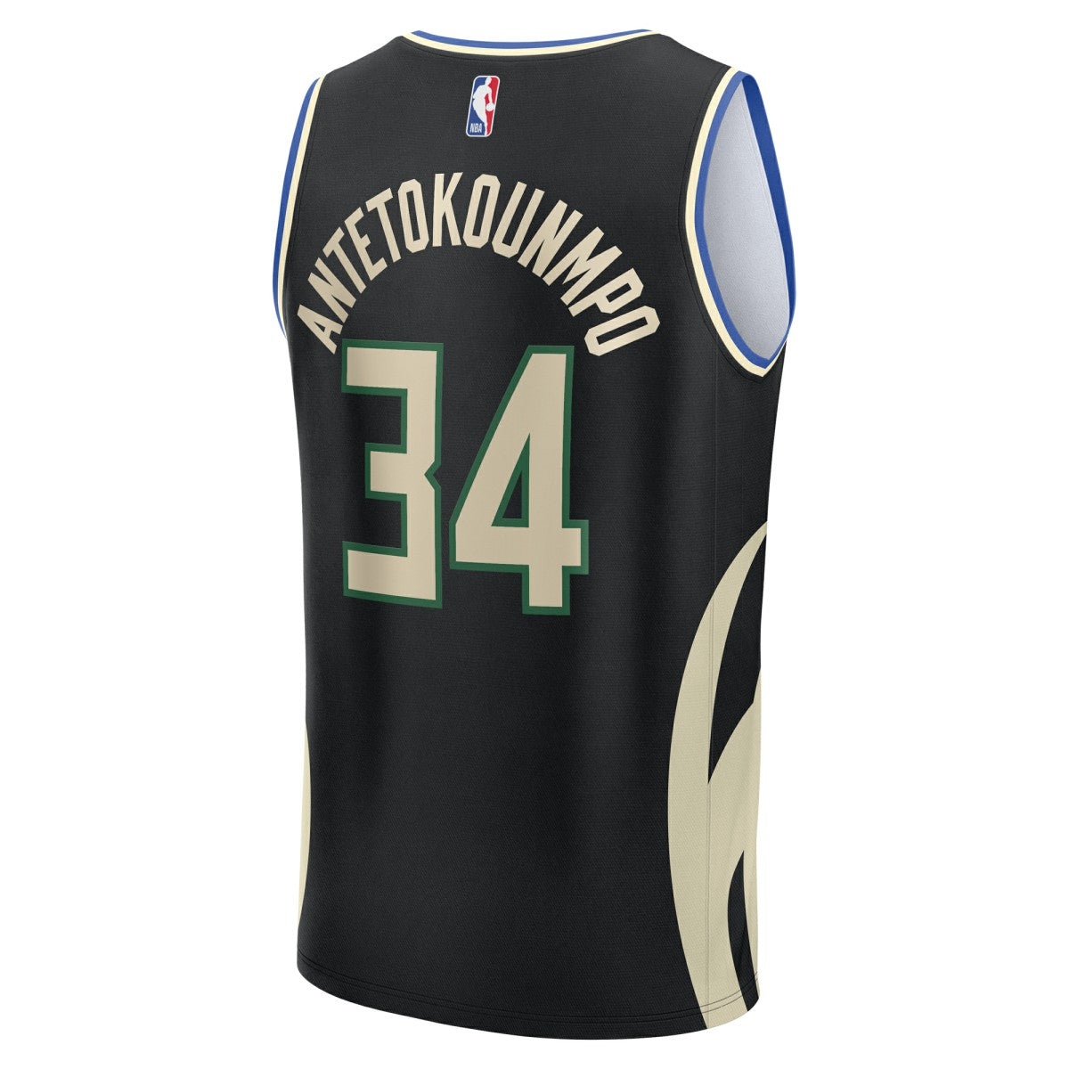 Giannis Antetokounmpo Milwaukee Bucks Fast Break Replica Player Jersey Statement Edition Black | Fanatics discount