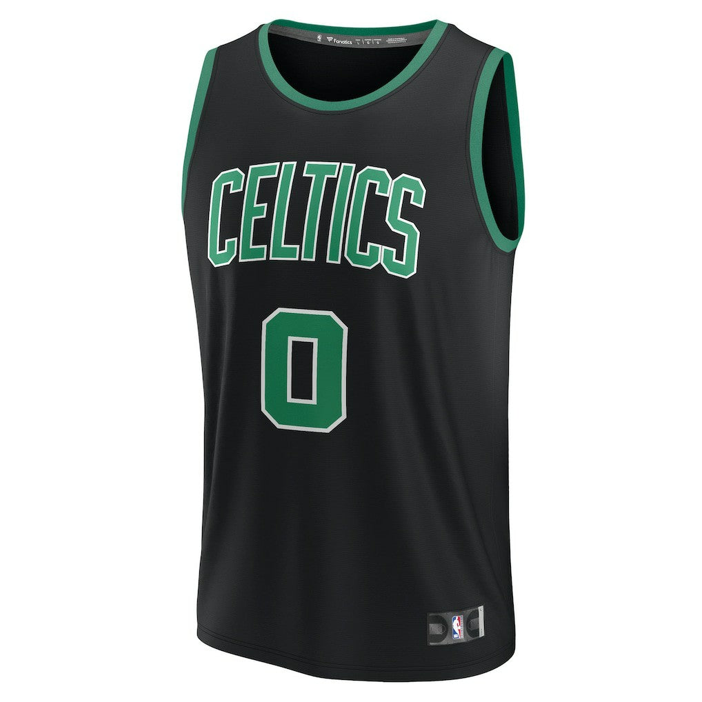 Jayson Tatum Boston Celtics Fast Break Replica Player Jersey Statement Edition Black | Fanatics discount