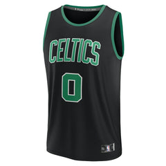 Jayson Tatum Boston Celtics Fast Break Replica Player Jersey Statement Edition Black | Fanatics discount
