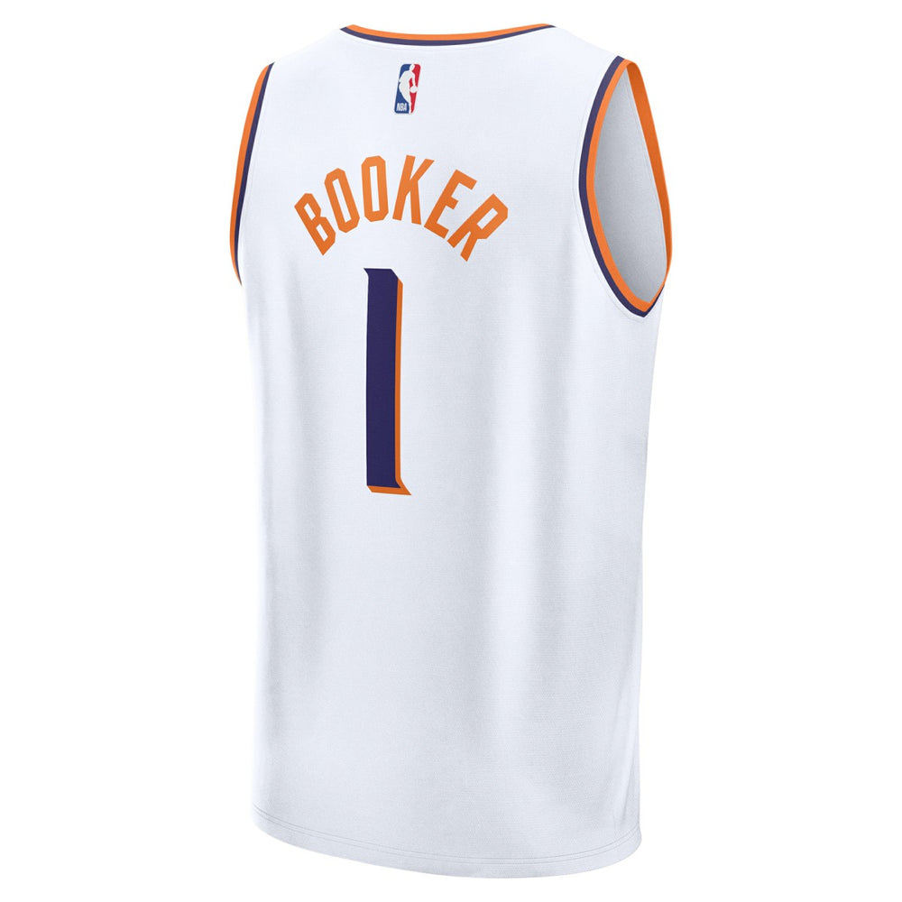 Devin Booker Phoenix Suns Fast Break Replica Player Jersey Association Edition White | Fanatics discount