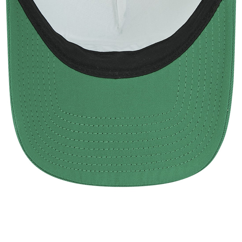New York Jets New Era 9FORTY A-Frame Trucker Adjustable Hat Green