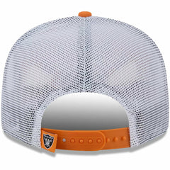 Las Vegas Raiders New Era Citrus 9FIFTY Trucker Snapback Hat Orange