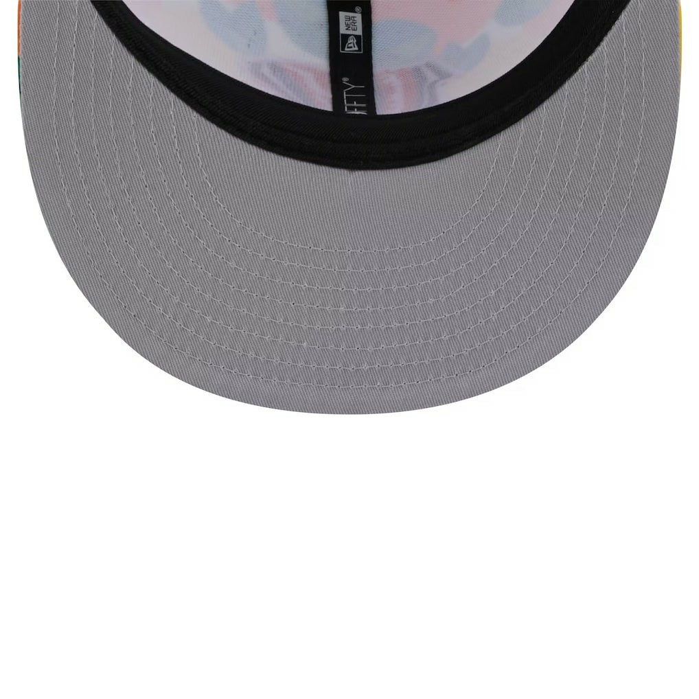 Las Vegas Raiders New Era Citrus 9FIFTY Trucker Snapback Hat Orange