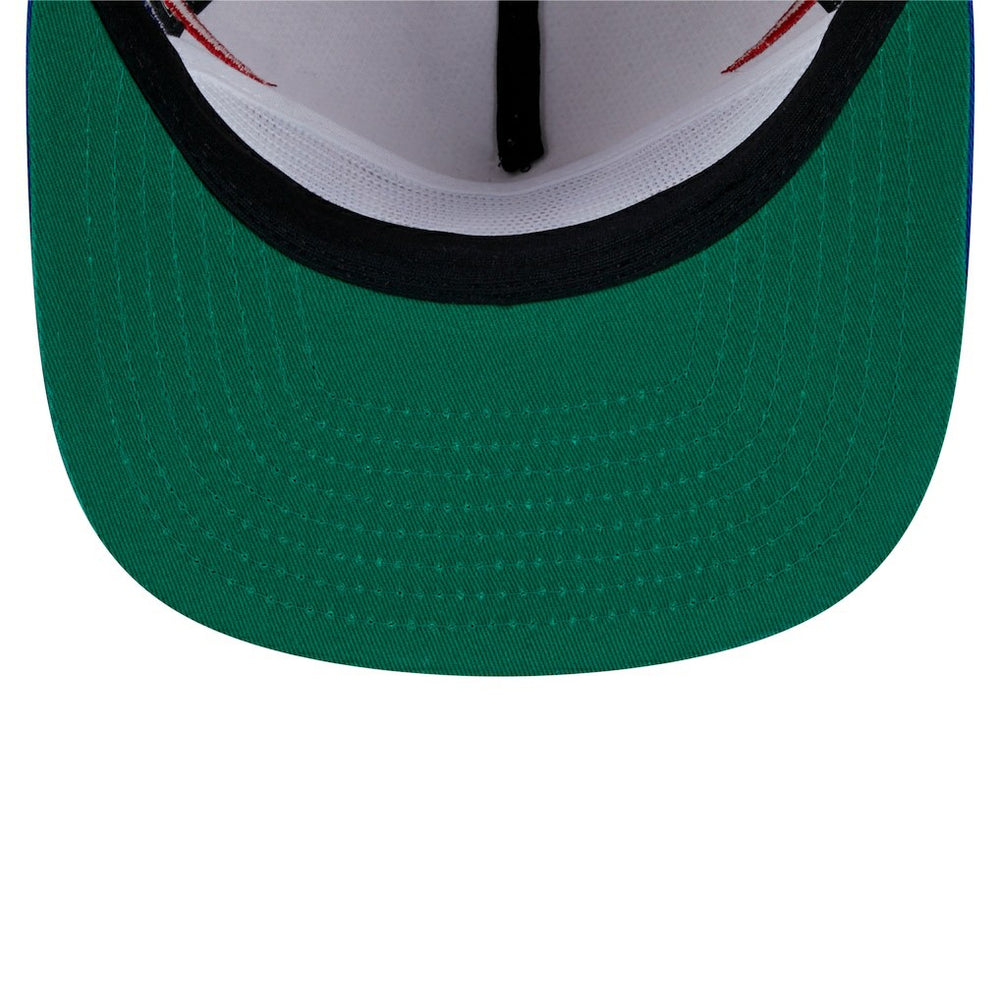 New York Giants New Era Athletic Golfer Snapback Hat Stone/Royal