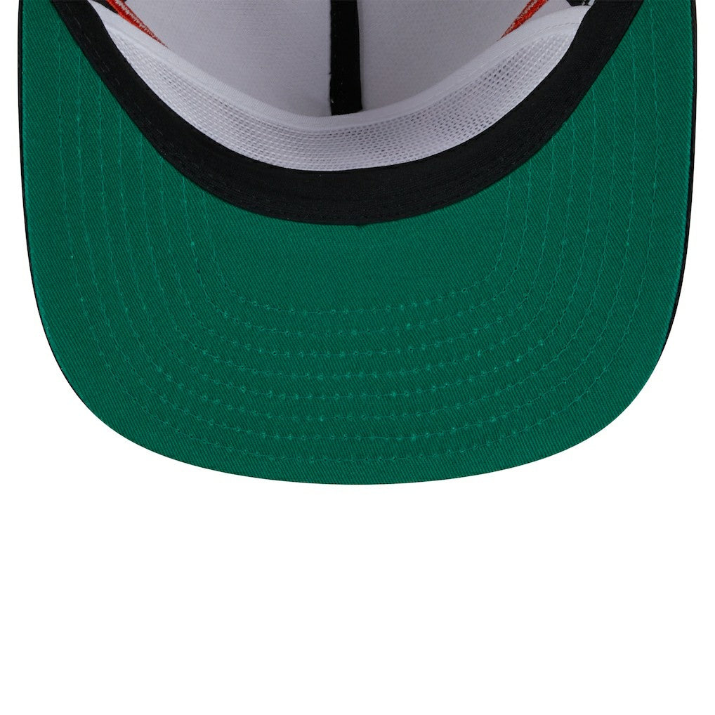Cincinnati Bengals New Era Athletic Golfer Snapback Hat Stone/Orange