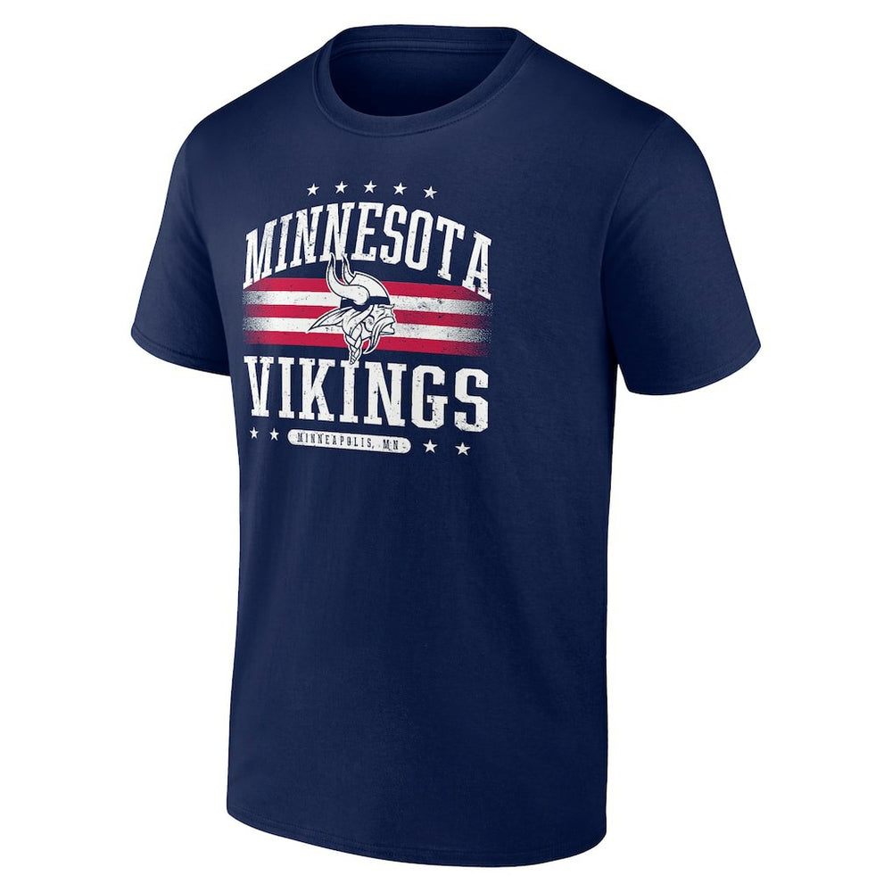 Minnesota Vikings Americana Team T-Shirt Navy