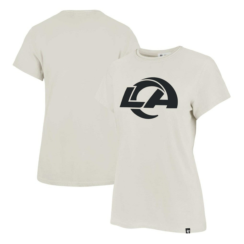 47 brand Los Angeles Rams '47 Women's Panthera Frankie T-Shirt Cream