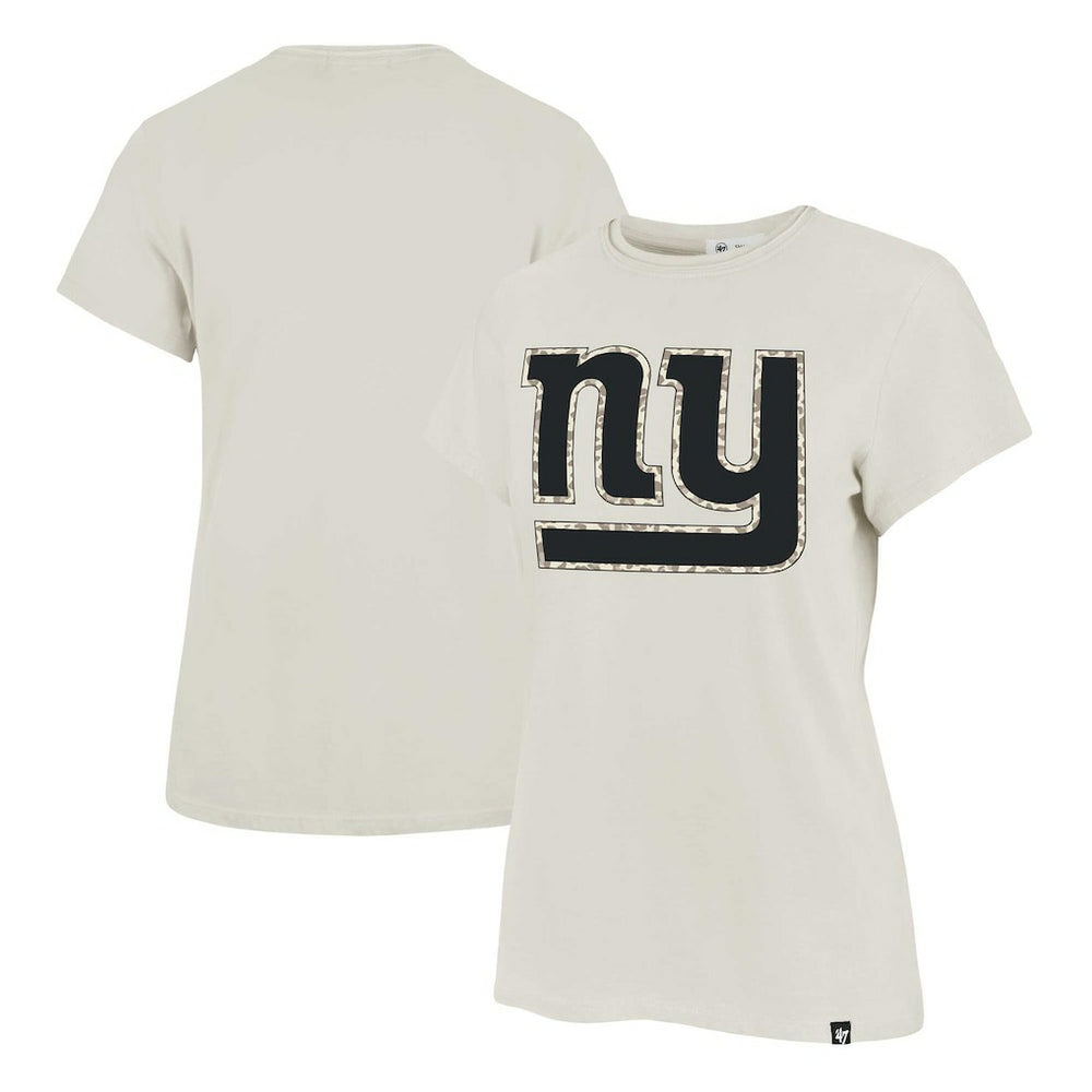 New York Giants '47 Women's Panthera Frankie T-Shirt Cream