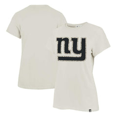New York Giants '47 Women's Panthera Frankie T-Shirt Cream
