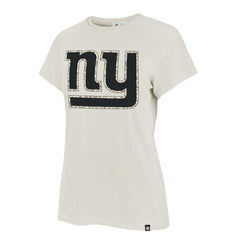 New York Giants '47 Women's Panthera Frankie T-Shirt Cream