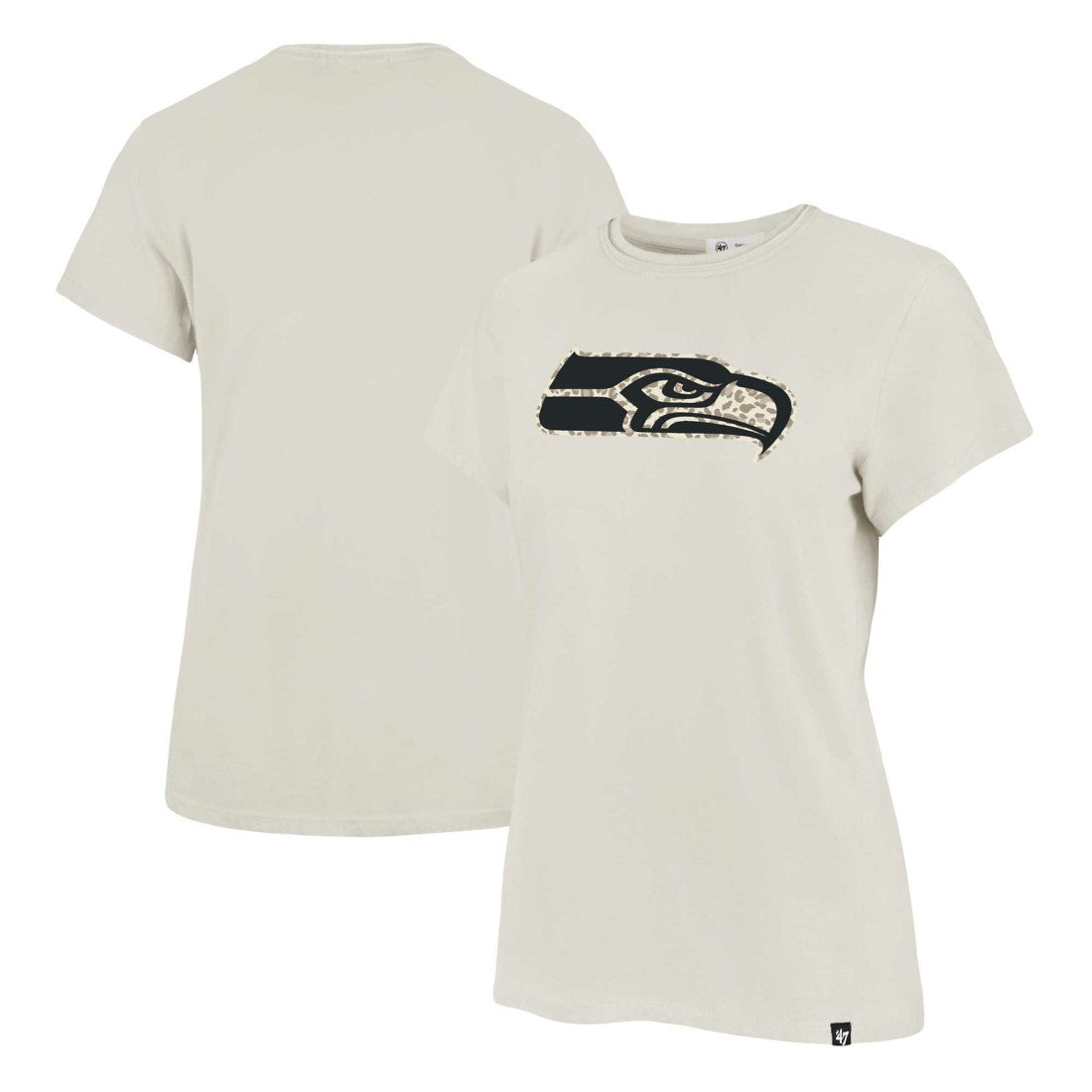 47 brand Seattle Seahawks '47 Women's Panthera Frankie T-Shirt Cream