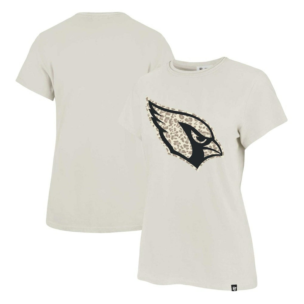 47 brand Arizona Cardinals '47 Women's Panthera Frankie T-Shirt Cream