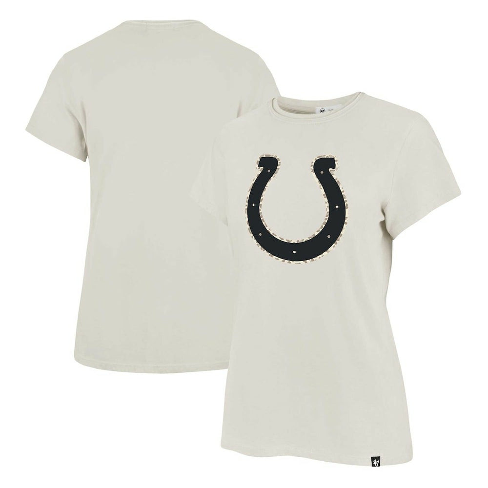 47 brand Indianapolis Colts '47 Women's Panthera Frankie T-Shirt Cream