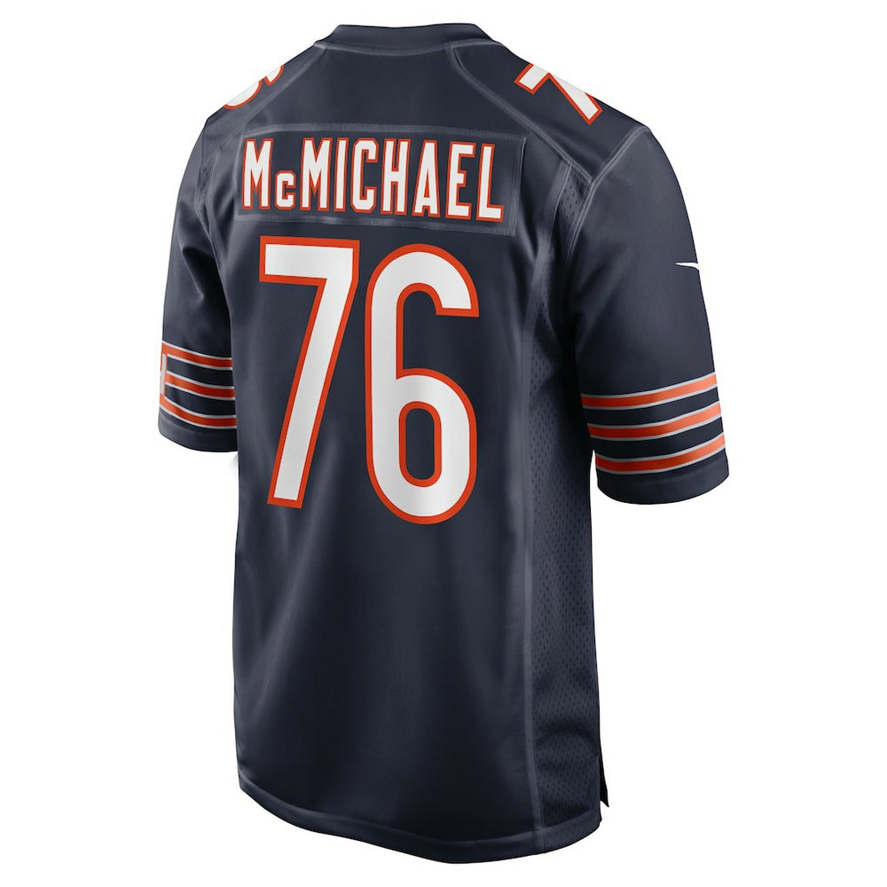 Nike Steve McMichael Chicago Bears Retired Player Game Jersey Navy