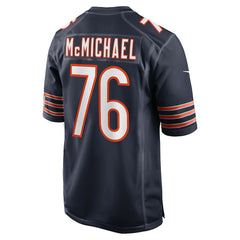 Nike Steve McMichael Chicago Bears Retired Player Game Jersey Navy