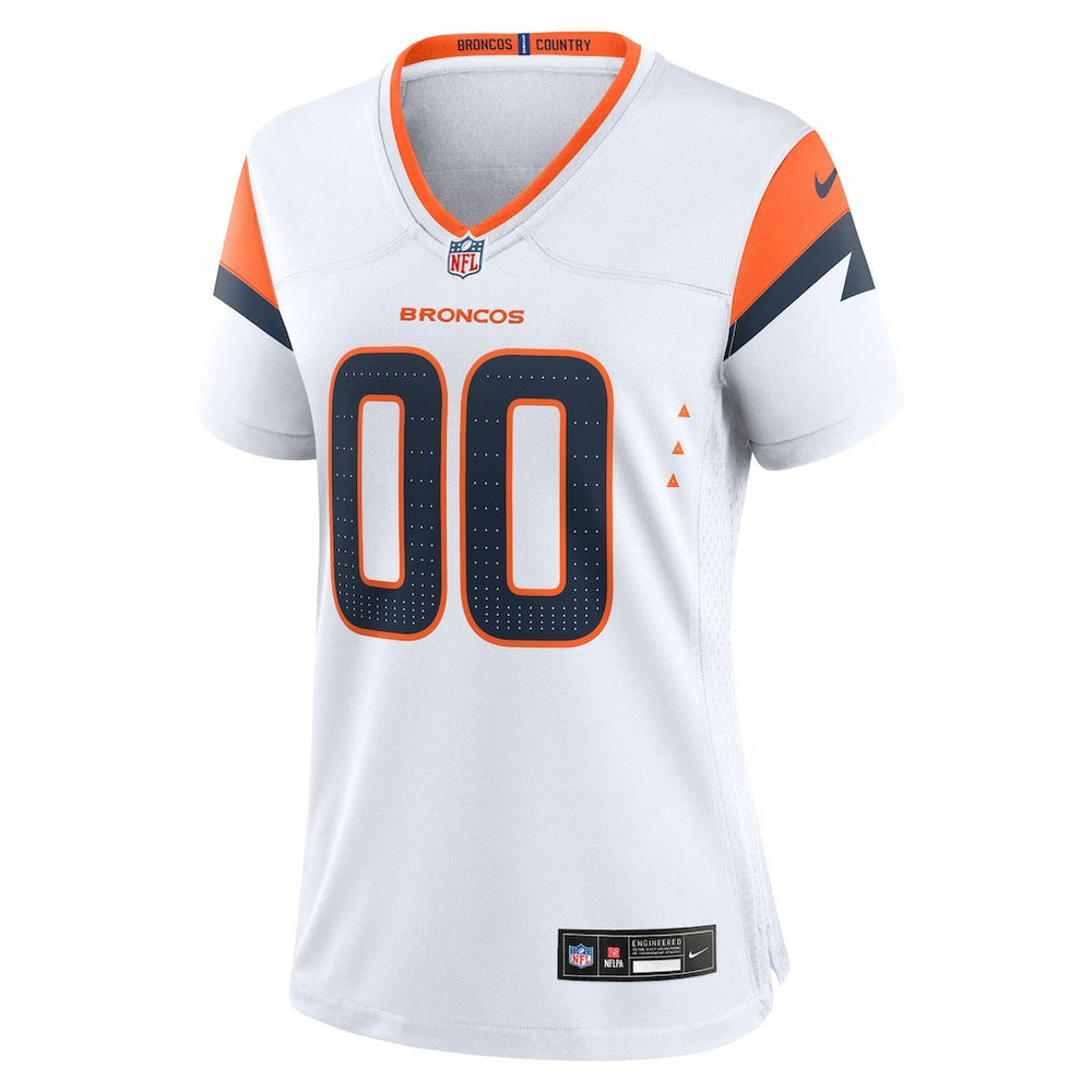Nike Denver Broncos Women's Mile High Collection Custom Game Jersey White