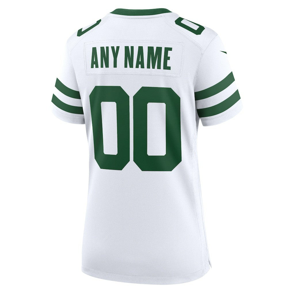 Nike New York Jets Women's Custom Game Jersey Legacy White