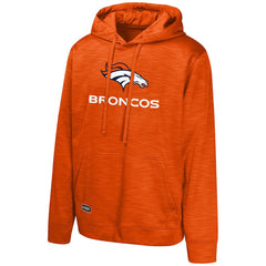 Denver Broncos Streak Fleece Pullover Hoodie Orange
