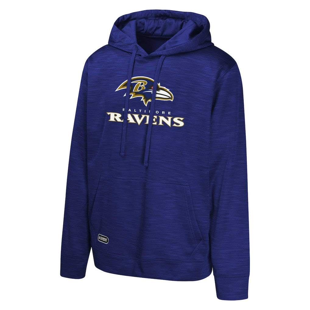 Baltimore Ravens Streak Fleece Pullover Hoodie Purple
