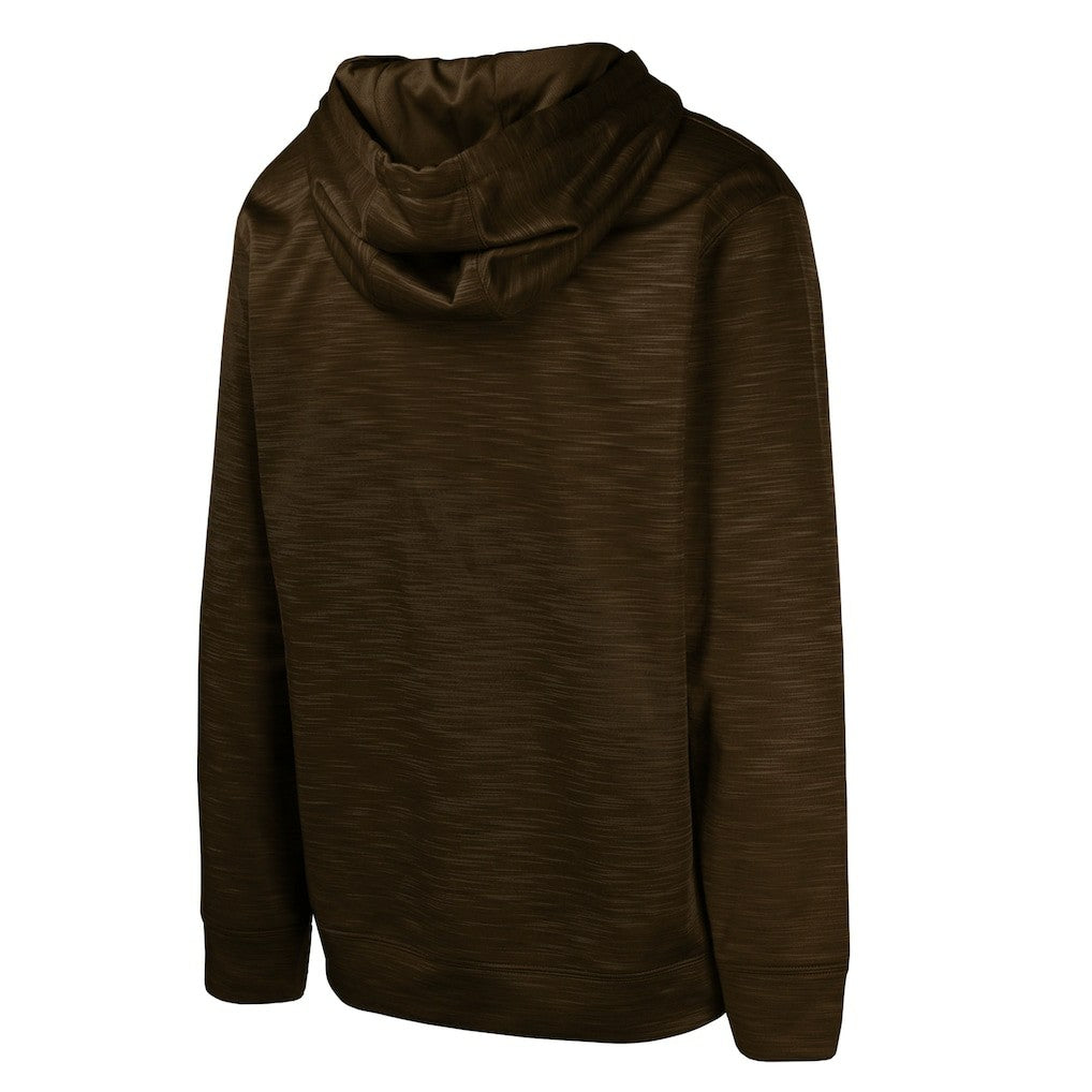 Cleveland Browns Streak Fleece Pullover Hoodie Brown