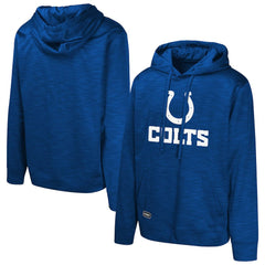 Indianapolis Colts Streak Fleece Pullover Hoodie Royal