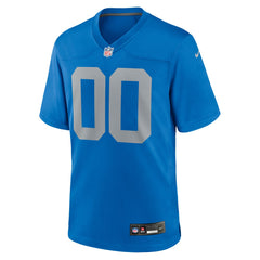 Nike Detroit Lions Alternate Custom Game Jersey Blue