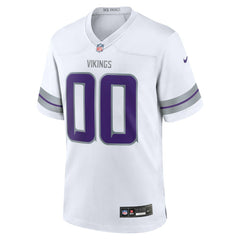 Nike Minnesota Vikings Alternate Custom Game Jersey White