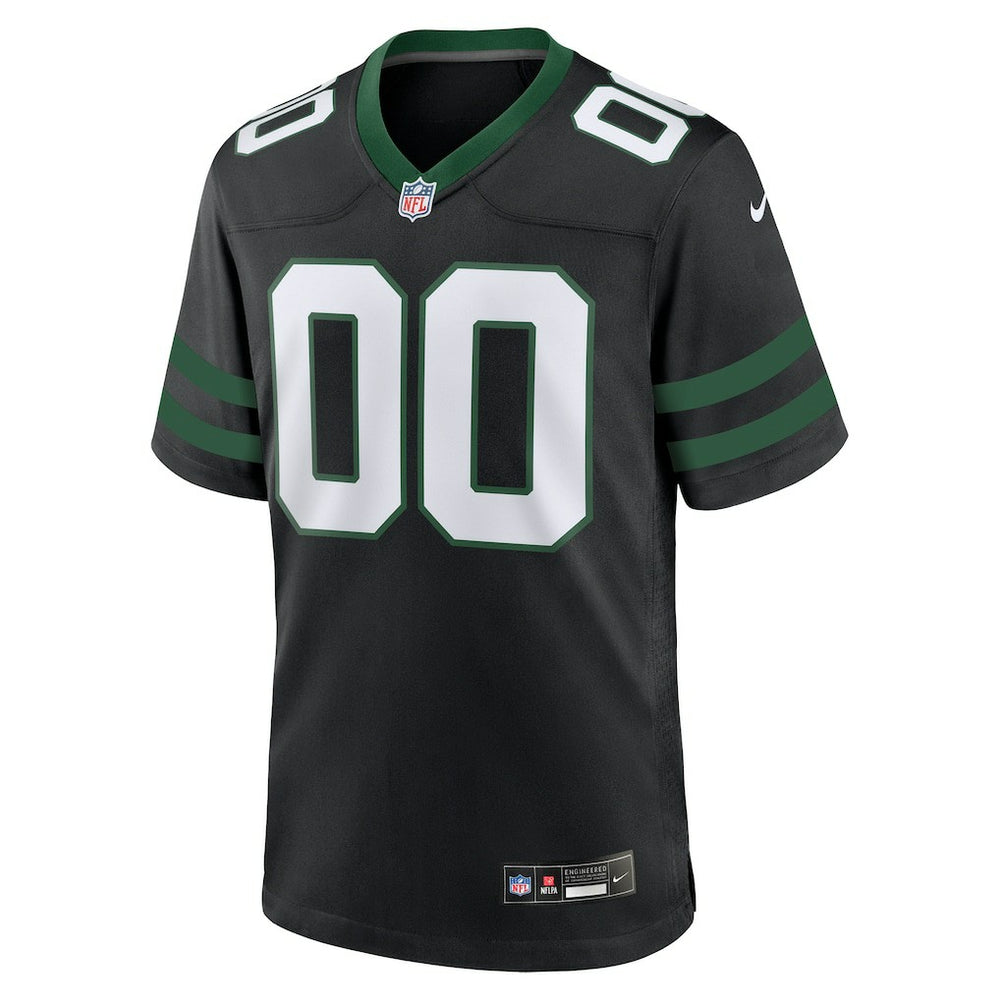 Nike New York Jets Alternate Custom Game Jersey Legacy Black