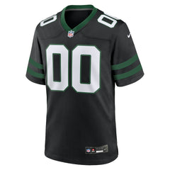 Nike New York Jets Alternate Custom Game Jersey Legacy Black